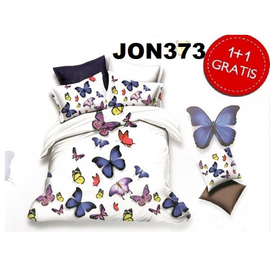 LENJERIE 1+1 GRATIS JON373 - 1+1 GRATIS Lenjerii 3D - ofertelecasei.ro