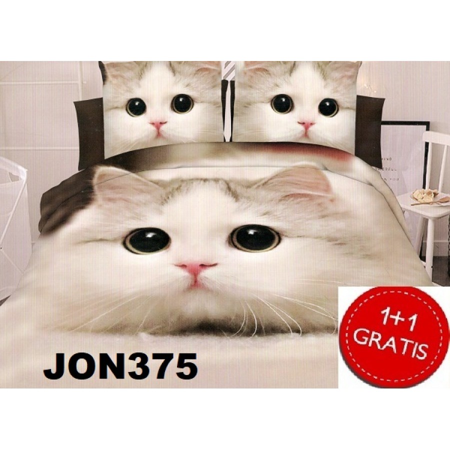LENJERIE 1+1 GRATIS JON375 - 1+1 GRATIS Lenjerii 3D - ofertelecasei.ro