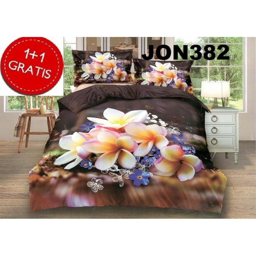 LENJERIE 1+1 GRATIS JON382 - 1+1 GRATIS Lenjerii 3D - ofertelecasei.ro