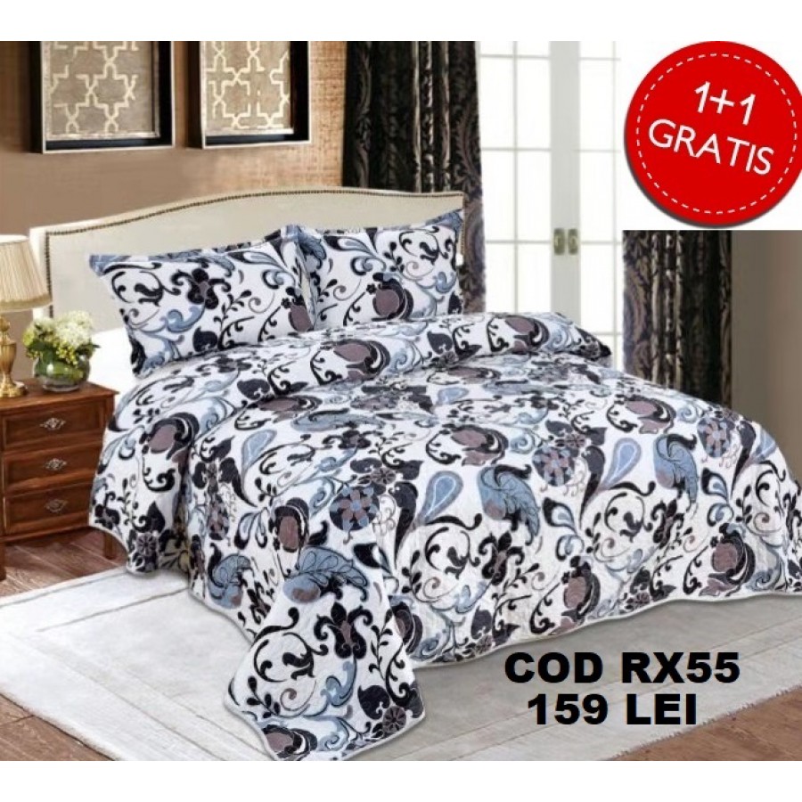 1+1 GRATIS Cuvertura Matlasata cu 2 fete RX55 - 1+1 GRATIS Cuverturi 2 Fete - ofertelecasei.ro