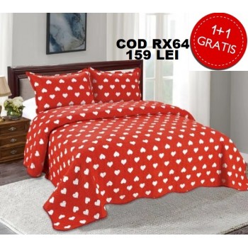 1+1 GRATIS Cuvertura Matlasata cu 2 fete RX64
