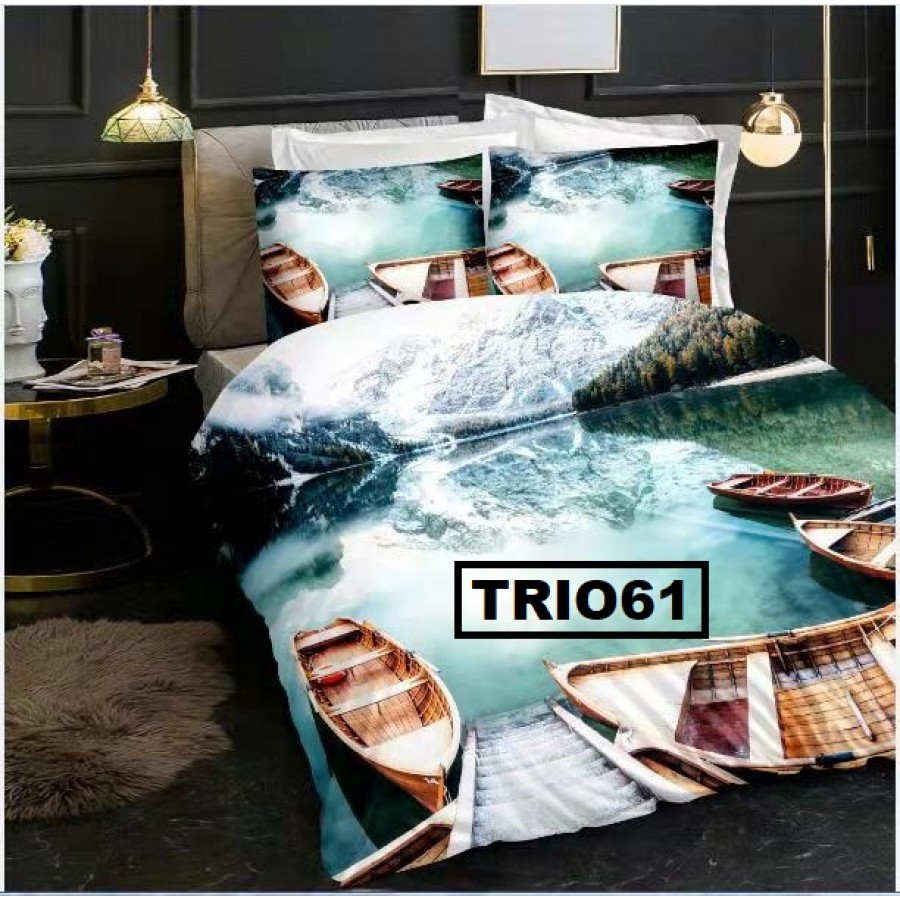 LENJERIE  3D BBS TRIO61 - PACHET 3 LENJERII - ofertelecasei.ro